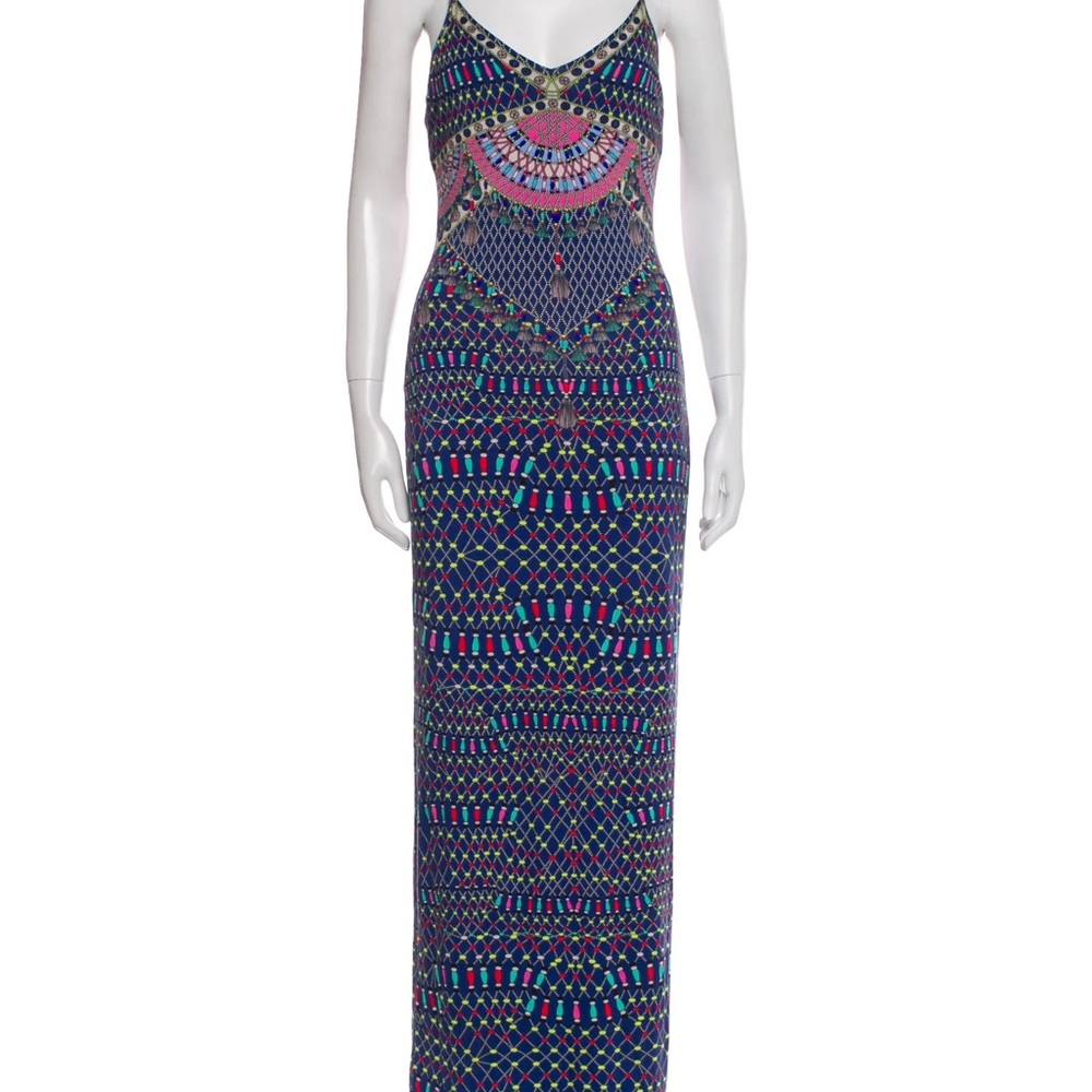 Mara Hoffman Lace Up Back Maxi Dress, XS